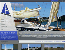 Tablet Screenshot of cna-yachting.com